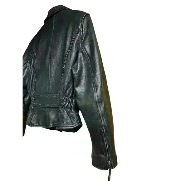 MILWAUKEE LEATHER 3M THINSULATE THERMAL ZIP OUT QUILTED LINER BLACK SIZE MEDIUM - Picture 4 of 8